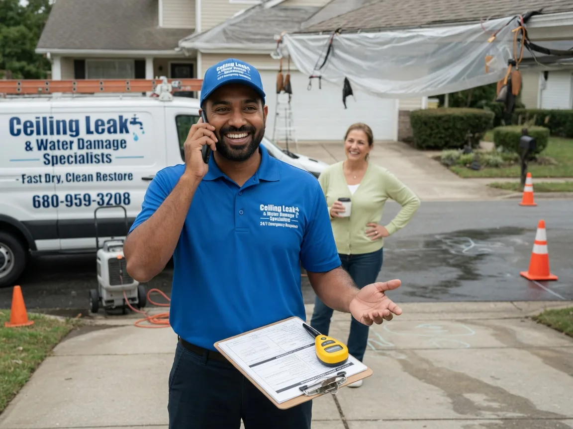 Ceiling Leak Cleanup White Plains, MD FAQs
